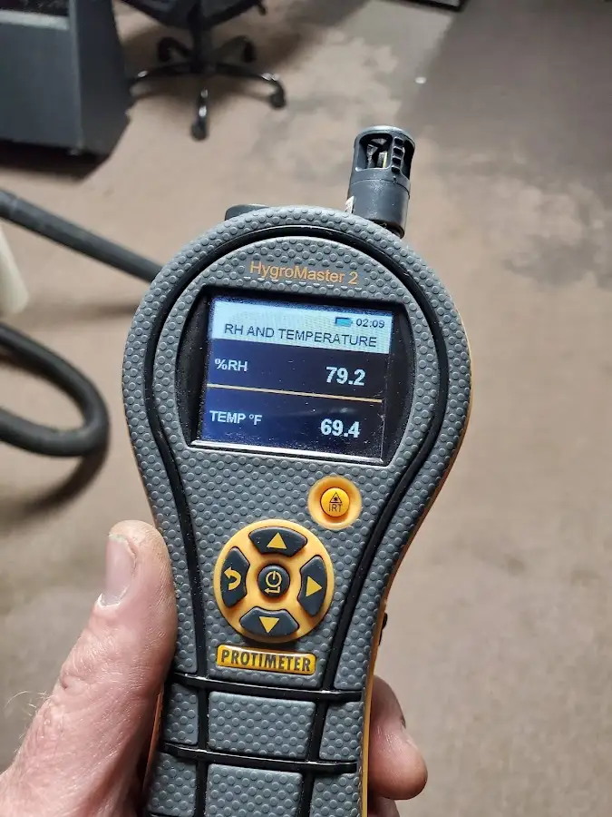 Moisture meter humidity assessment for Fire & Smoke Damage Restoration in Philipstown